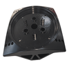 Custom Black Anodized Precision CNC-Milled Part-Image
